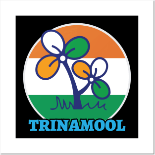 Trinamool Congress Party Logo Mamata West Bengal Politics Posters and Art